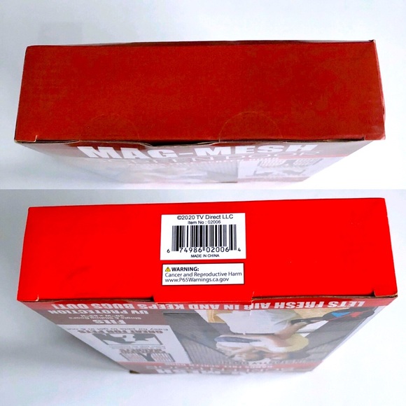 NEW Magnetic Mesh Screen Door Hands-Free Magnetic Closure 39" x 83" - Picture 6 of 16